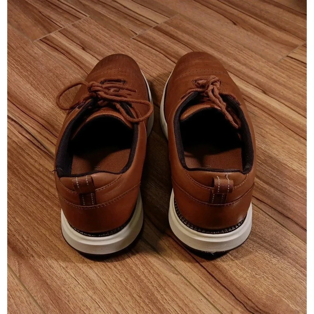 Cole Haan Men's Grand Atlantic TX British Tan Leather Shoes Size 11.5 M C37746